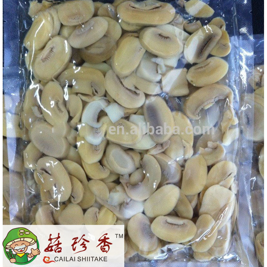 Canned mushroom pns sliced Champignon in 500g/bag pouch
